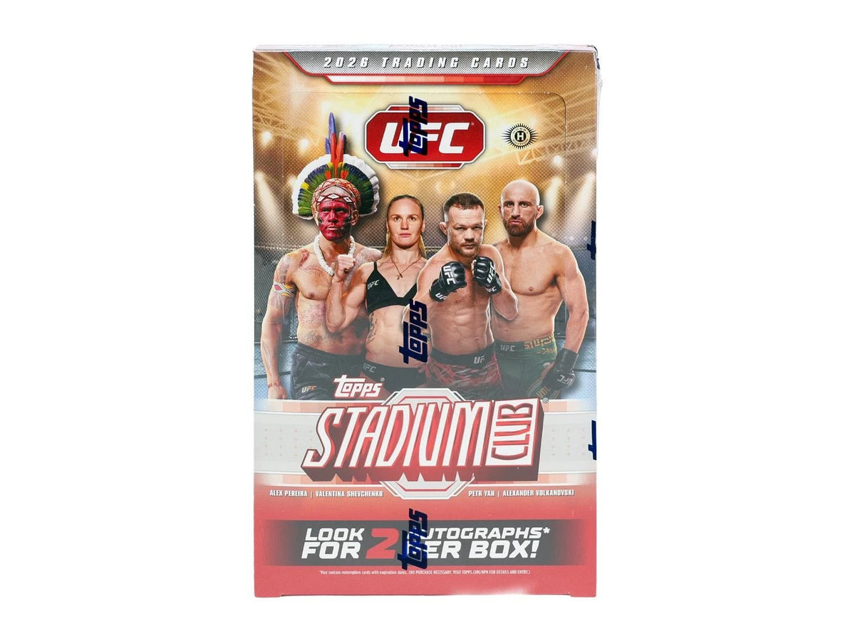 2026 Topps Stadium Club UFC Hobby Box