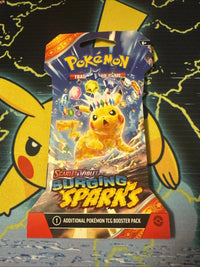 Pokémon TCG Surging Sparks Sleeved Booster Pack – 1 Random Artwork