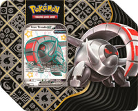 Pokemon Scarlet & Violet Paldean Fates Tin Shiny Iron Treads EX