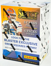 2023 Panini Select Draft Picks Football Blaster Box