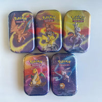 Pokémon TCG Kanto Power B19 Mini Tins – Set of 5 (Art Set)
