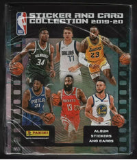 2019-20 Panini NBA Basketball Sticker and Card Collection Box - 50 Packs