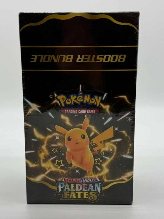 Pokemon TCG Scarlet & Violet 4.5 Paldean Fates Booster Bundle Sealed Case (10 Booster Bundles)