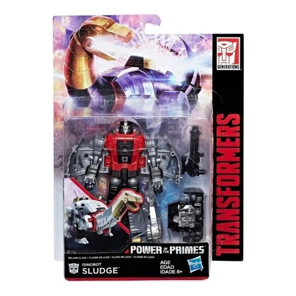 Transformers: Power of the Primes Dinobot Sludge Action Figure 2017 Hasbro New