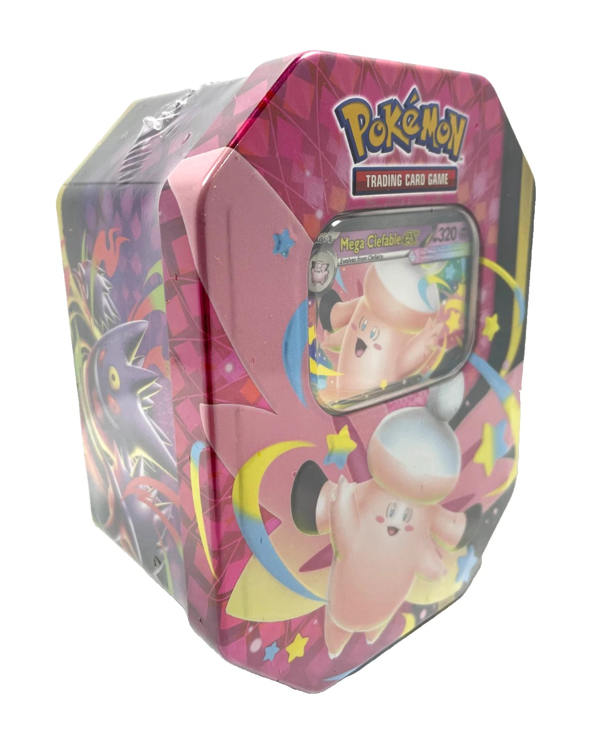 Pokémon TCG Mega Moonlit Tin – Mega Clefable ex