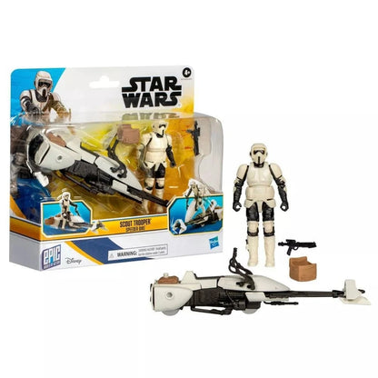 Star Wars - 4In  SCOUT TROOPER Speederbike