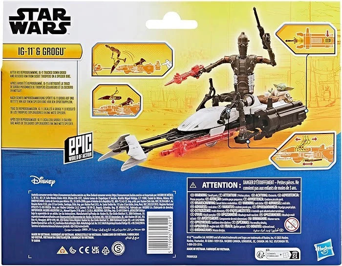 Star Wars - 4In  SCOUT TROOPER Speederbike