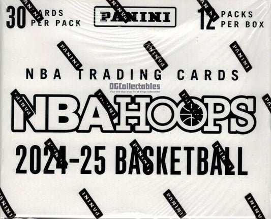 2024-25 PANINI NBA HOOPS BASKETBALL SEALED JUMBO VALUE 12-PACK BOX NEW FASC HAND