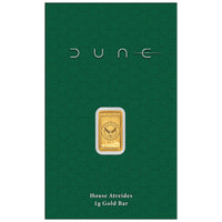 2026 Dune House Atreides 1g Gold Minted Bar