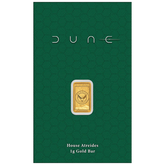 2026 Dune House Atreides 1g Gold Minted Bar