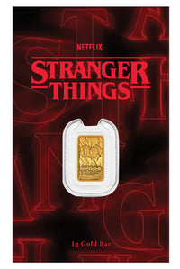 Stranger Things 2026 1g Gold Minted Bar