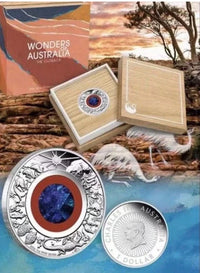 2026 Wonders of Australia The Outback 1oz Silver Proof Opal Coin