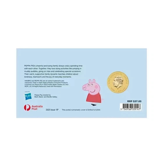 2026 $1 AlBr Peppa Pig Perth Mint Limited to 6,500