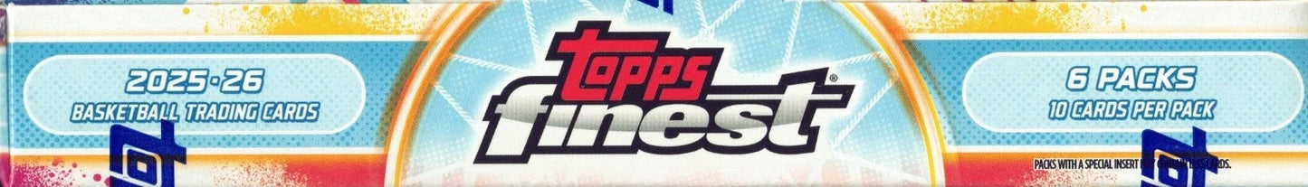 2025-26 TOPPS FINEST NBA BASKETBALL HOBBY BOX