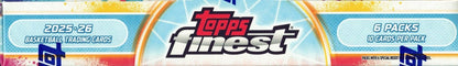 2025-26 TOPPS FINEST NBA BASKETBALL HOBBY BOX