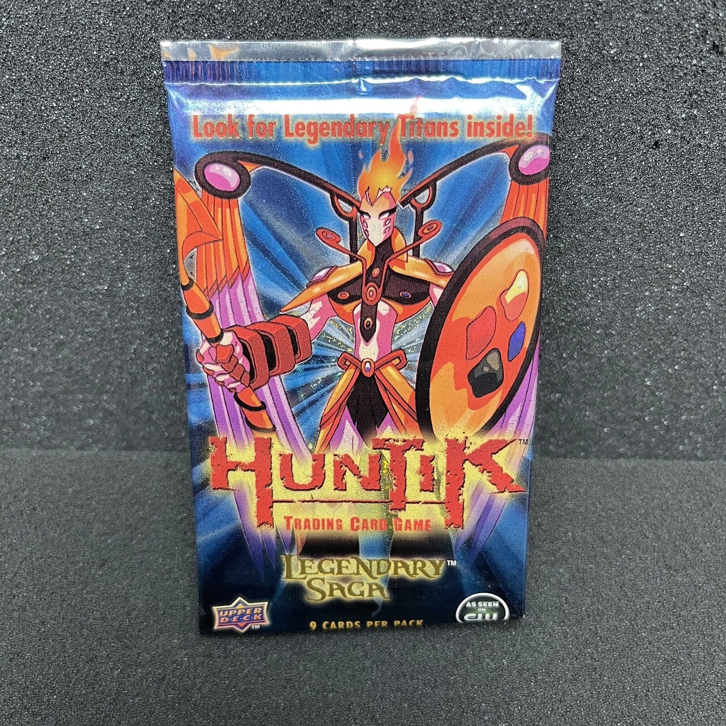 Huntik Legendary Saga Booster Pack Upper Deck CCG TCG