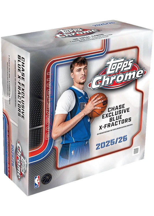 Topps NBA Basketball Chrome 2025/2026 Mega Box