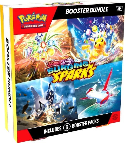 Pokémon TCG: Scarlet & Violet Surging Sparks Booster Bundle - FACTORY SEALED