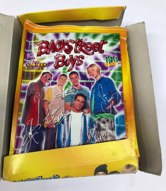 1997 BACKSTREET BOYS STRIKER PHOTO CARD FACTORY PACK