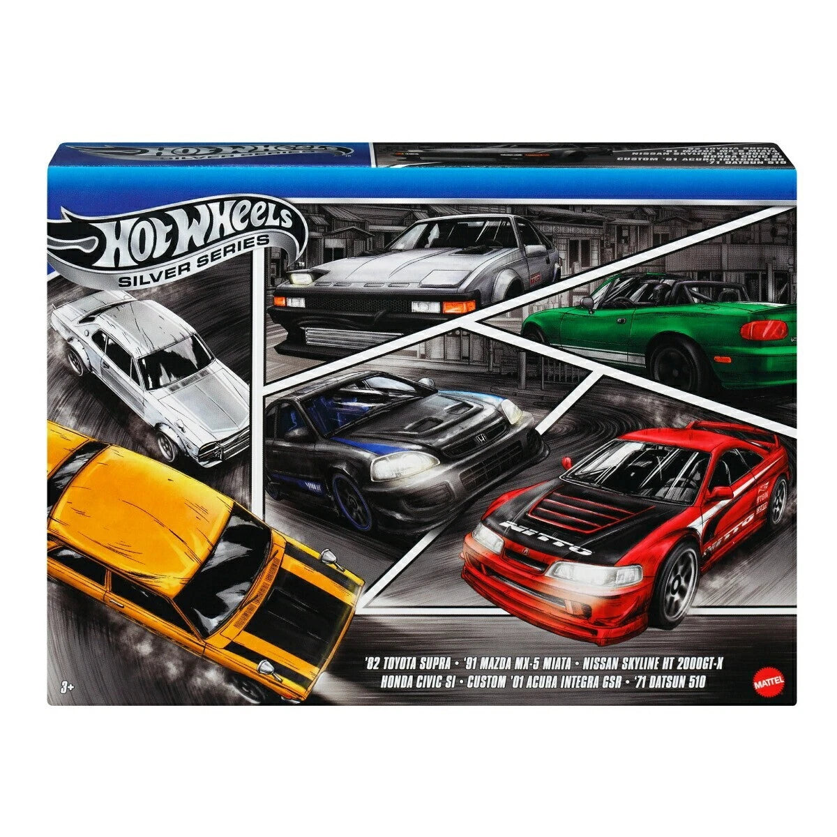 Hot Wheels Street of Japan Multipack JBY77 Mattel
