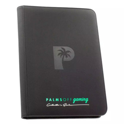 Collector's Series 9 Pocket Zip Trading Card Binder - Black