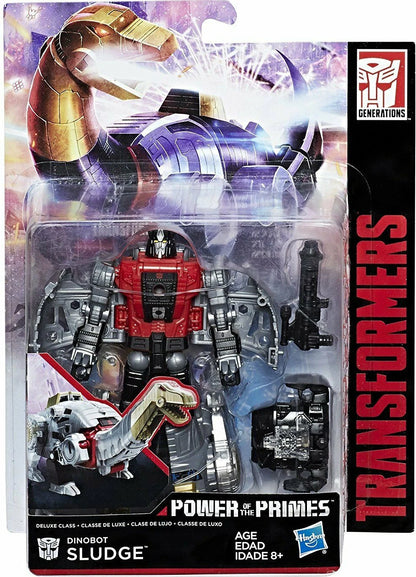 Transformers: Power of the Primes Dinobot Sludge Action Figure 2017 Hasbro New