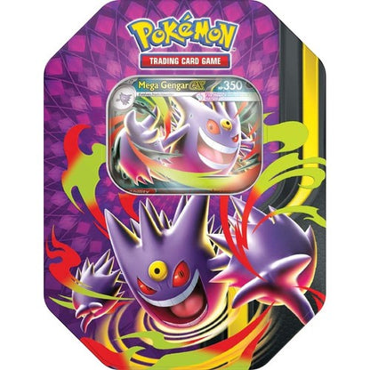 Pokémon TCG: Mega Moonlit Tin Gengar Ex