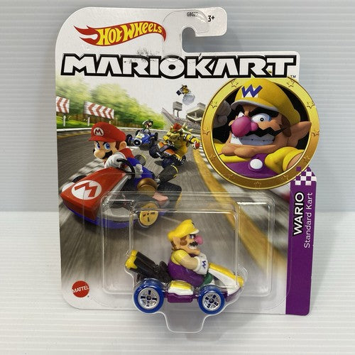 Hot Wheels Mario Kart Wario Standard Kart GBG25