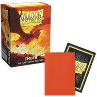 Dragon Shield Matte Dual Ember Card Sleeves – 100 Pack