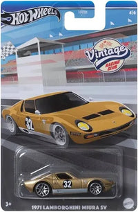Hot Wheels Vintage Racing Club 4/6 1971 Lamborghini Miura SV