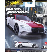 Hot Wheels Premium Fast & Furious 2018 Bentley Continental GT3