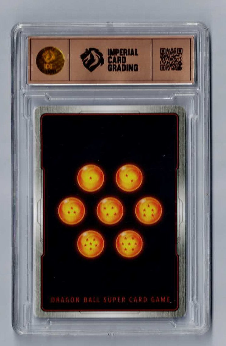 Son Goku 2024 Dragon Ball Super Fusion World Awakened Pulse FB01-015 Super Rare ICG 9.5