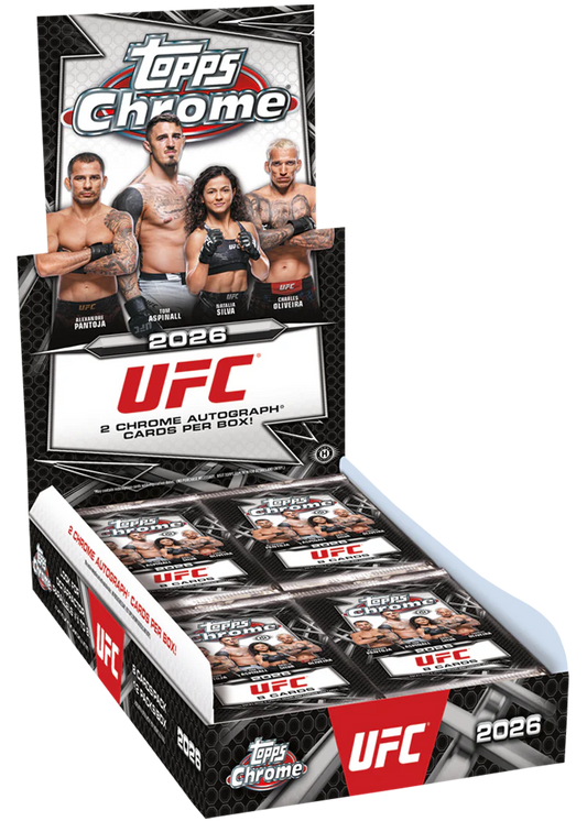 2026 Topps Chrome UFC - Hobby Box