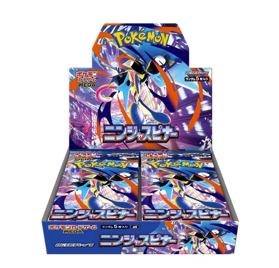 Pokémon TCG MEGA Ninja Spinner M4 Booster Box - Japanese