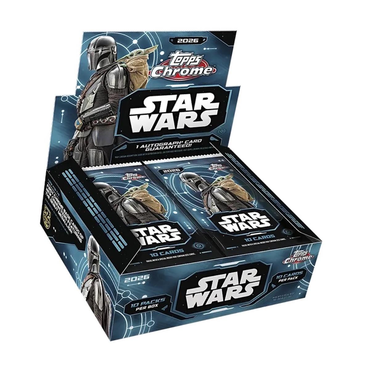 2026 Topps Chrome Star Wars Hobby Box