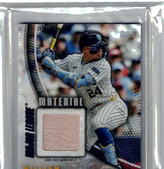 2025 Topps Series 2 William Contreras Major League Material base